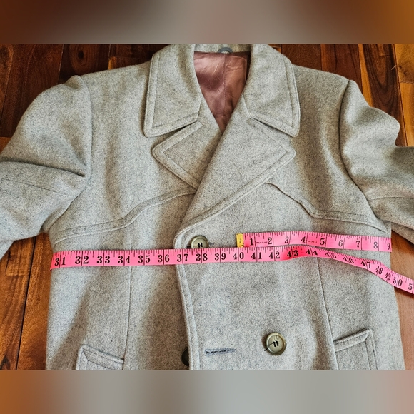 IL Classico grey wool trench jacket - Picture 10 of 16